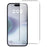 For iPhone 16 Plus Screen Protector 2.5D Arc Edge HD Clear Anti-Shatter Tempered Glass Film - 1