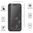 For iPhone 16 Plus Screen Protector 2.5D Arc Edge HD Clear Anti-Shatter Tempered Glass Film - 2