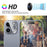 For iPhone 16 Pro Max Clear Tempered Glass Screen Protector Anti-Explosion Film + Camera Lens Protector - 2