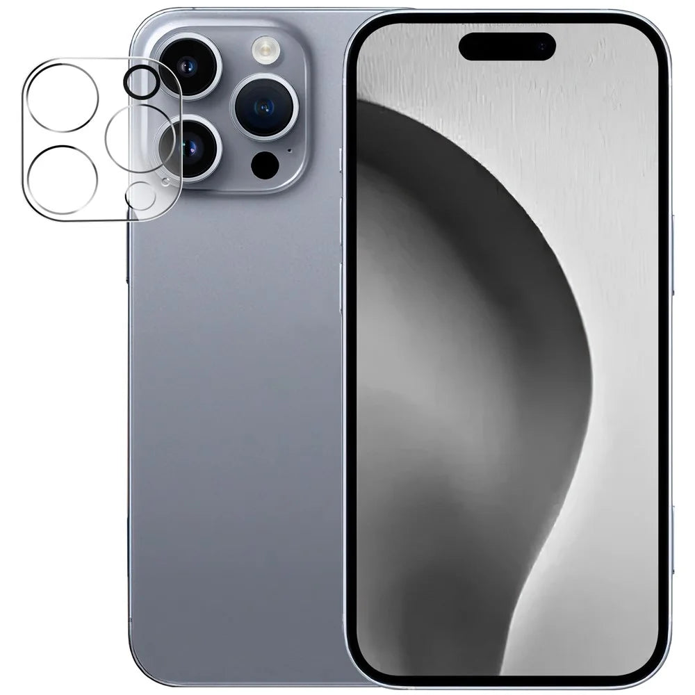For iPhone 16 Pro / 16 Pro Max Camera Lens Protector Tempered Glass Anti-Explosion Phone Lens Film - 1