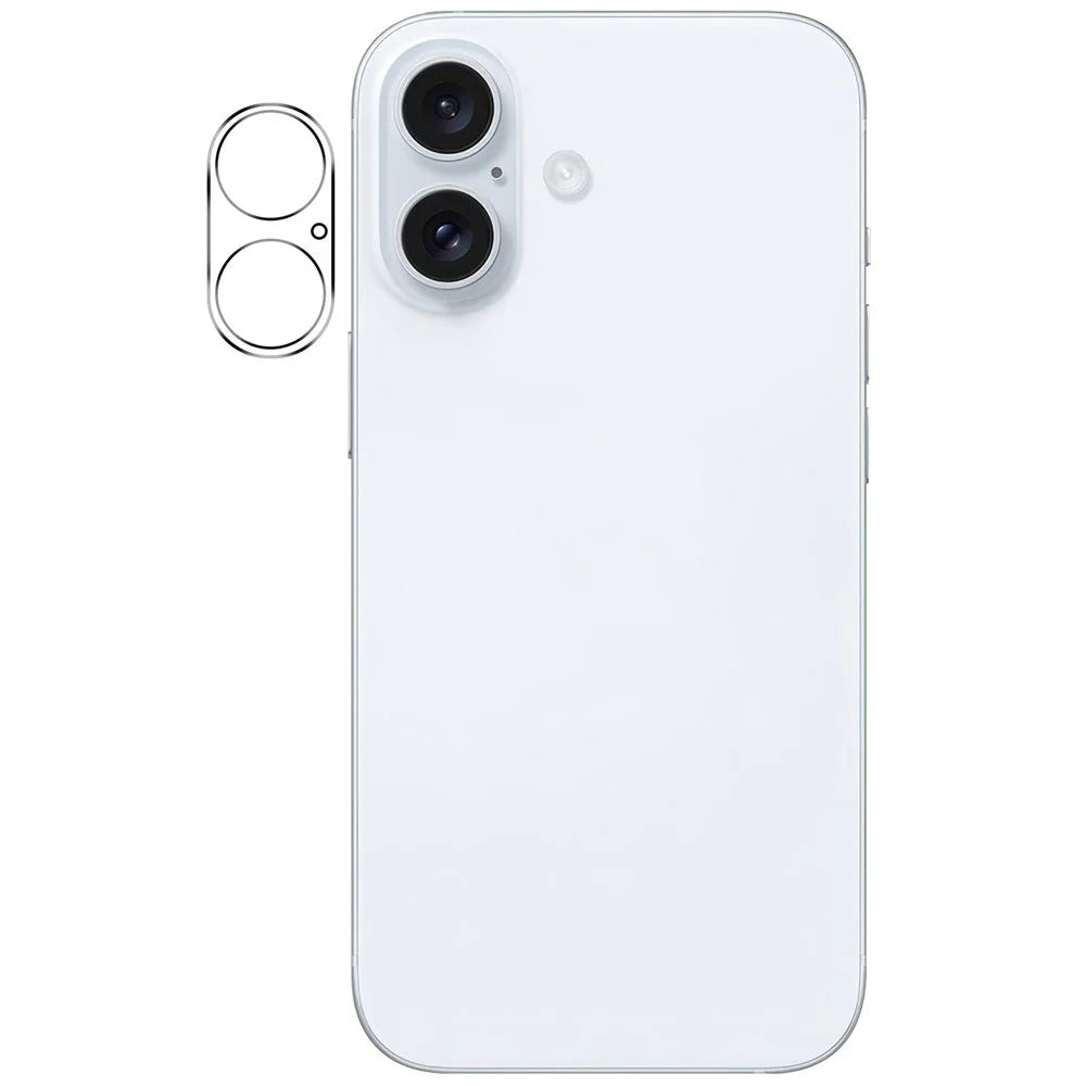 For iPhone 16 / 16 Plus Camera Lens Protector Tempered Glass Full Coverage Anti-Explosion Lens Film - 2