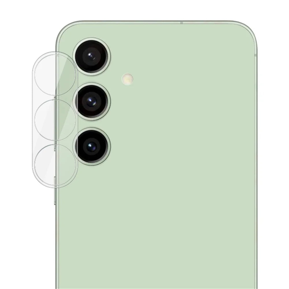 IMAK For Samsung Galaxy S24 FE Tempered Glass Camera Lens Protector + Acrylic Lens Cap - 4