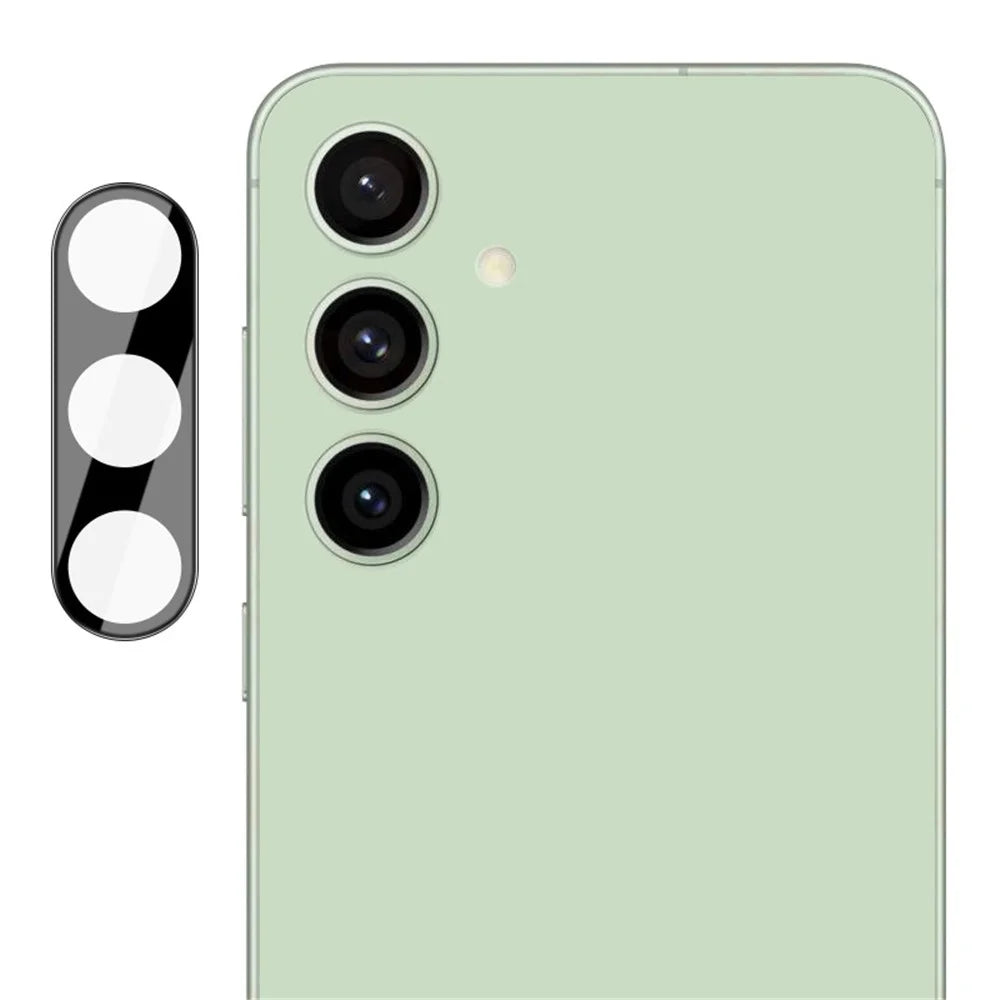 IMAK For Samsung Galaxy S24 FE Tempered Glass Lens Film+Acrylic Lens Cap  (Black Version) - 4