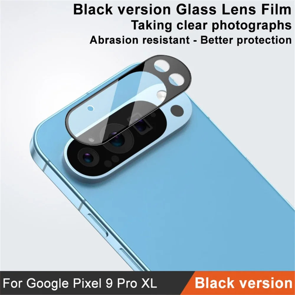 IMAK For Google Pixel 9 Pro XL Camera Lens Protector Tempered Glass (Black Version) - 2