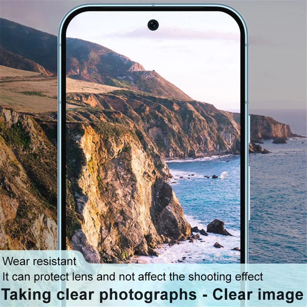 IMAK For Google Pixel 9 Pro XL Camera Lens Protector Tempered Glass (Black Version) - 3
