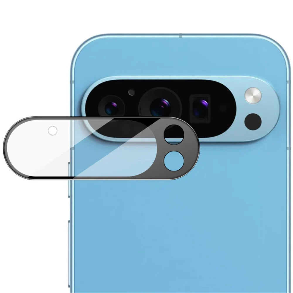 IMAK For Google Pixel 9 Pro Tempered Glass Camera Lens Protector (Black Version) - 4