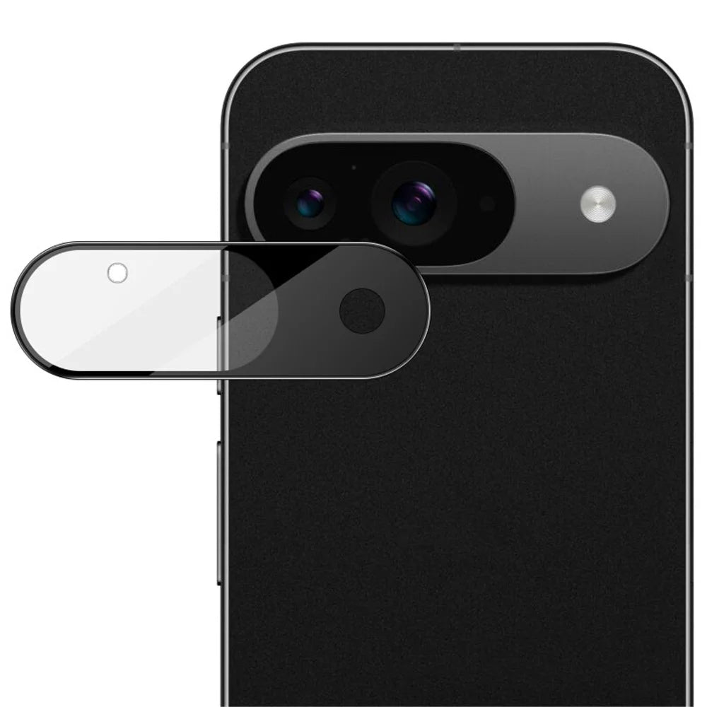 IMAK For Google Pixel 9 Camera Lens Protector Tempered Glass Anti-Scratch (Black Version) - 4