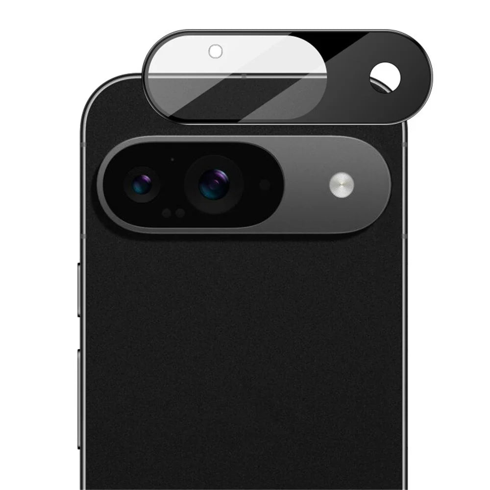 IMAK For Google Pixel 9 Camera Lens Protector Tempered Glass Anti-Scratch (Black Version) - 5