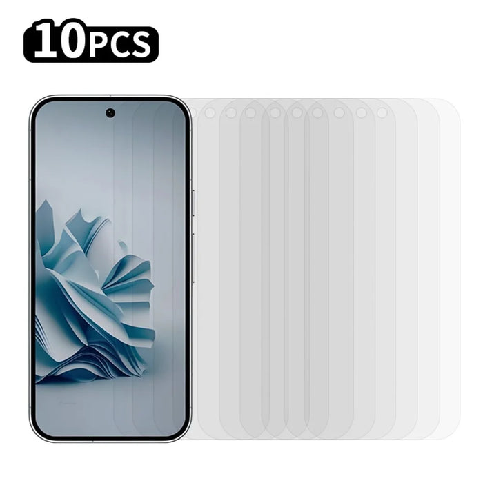 RURIHAI 10Pcs For Google Pixel 9 0.26mm 2.5D Phone Screen Protector Anti-Scratch - 1