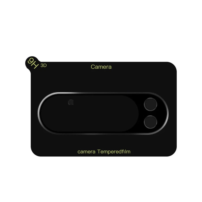 RURIHAI For Google Pixel 9 Silk Printing Camera Lens Protector High Aluminium-Silicon Glass - 4