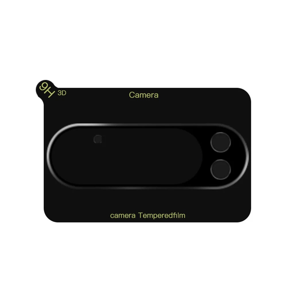 RURIHAI For Google Pixel 9 Pro Camera Lens Protector Silk Printing HD Clear Lens Film - 4