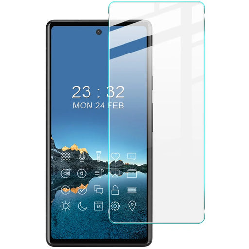 IMAK H Series for Google Pixel 6a Tempered Glass Film Full Glue Ultra Clear Shatter-proof Screen Protector - 1