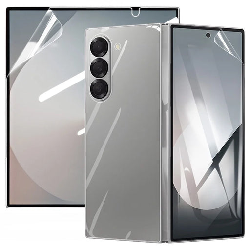 RURIHAI For Samsung Galaxy Z Fold6 5G Front Back Screen Protector Set 0.15mm PET Film - 1