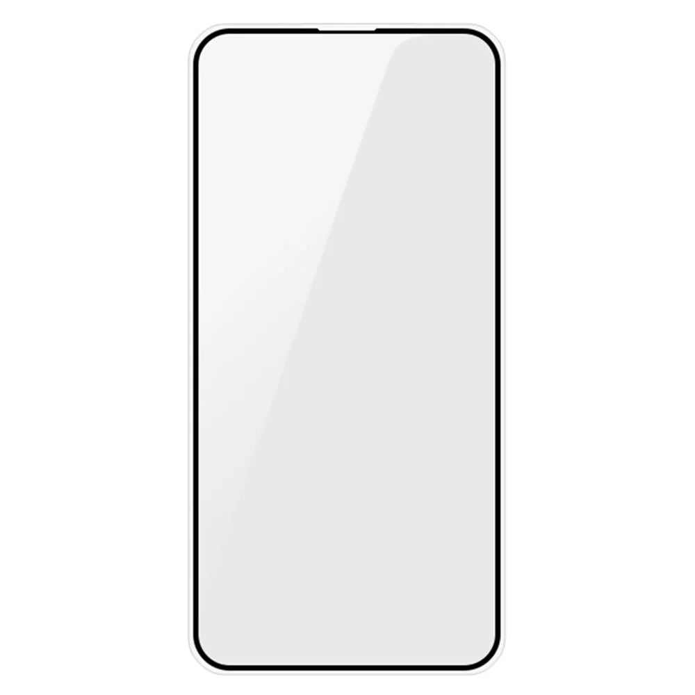 RURIHAI For iPhone 16 Pro Full Screen Protector Electroplated Fingerprint-Resistant Coating - 2