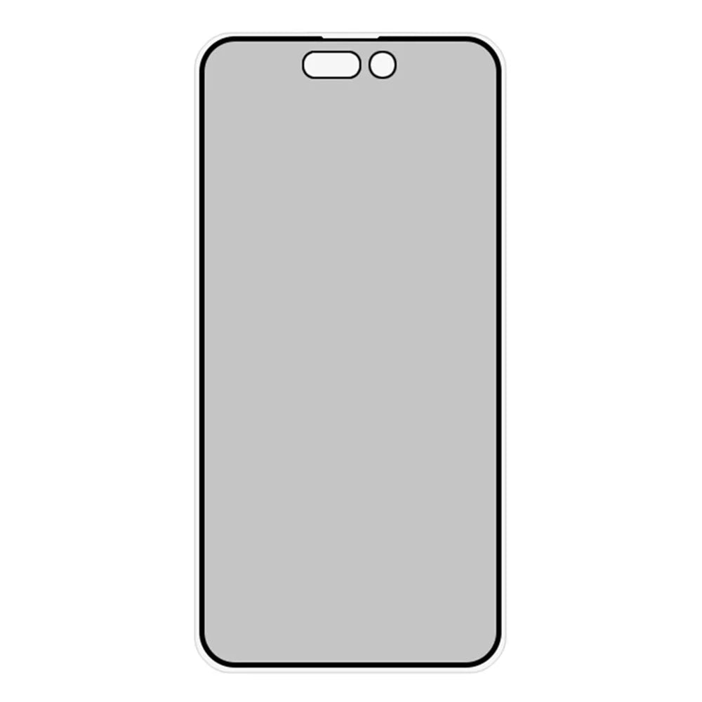 RURIHAI For iPhone 16 Plus Anti-Spy High Aluminum-Silicon Glass Full Screen Protector - 2