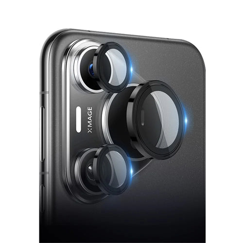 X-LEVEL AR Spotlight Series For Huawei Pura 70 Pro / Pura 70 Pro+ Camera Lens Protector Set Tempered Glass - Black - 1
