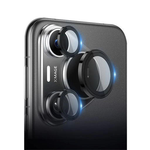 X-LEVEL AR Spotlight Series For Huawei Pura 70 Pro / Pura 70 Pro+ Camera Lens Protector Set Tempered Glass - Black - 1