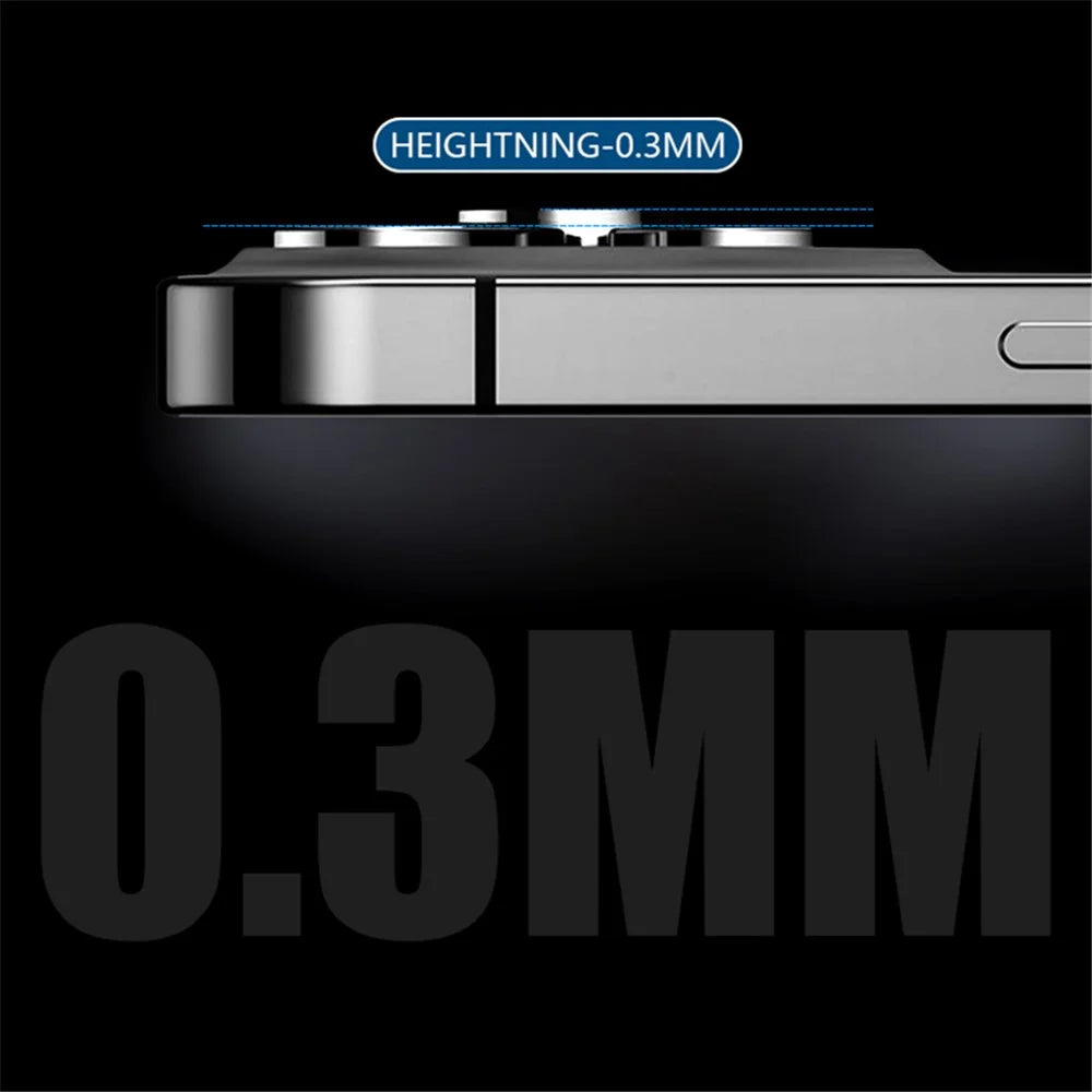 X-LEVEL AR Spotlight Series For Huawei Pura 70 Pro / Pura 70 Pro+ Camera Lens Protector Set Tempered Glass - Black - 4