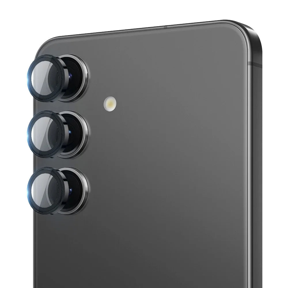 X-LEVEL AR Spotlight Series For Samsung Galaxy S23 / S23+ Camera Lens Protector Set Night Shooting Mode - Black - 1
