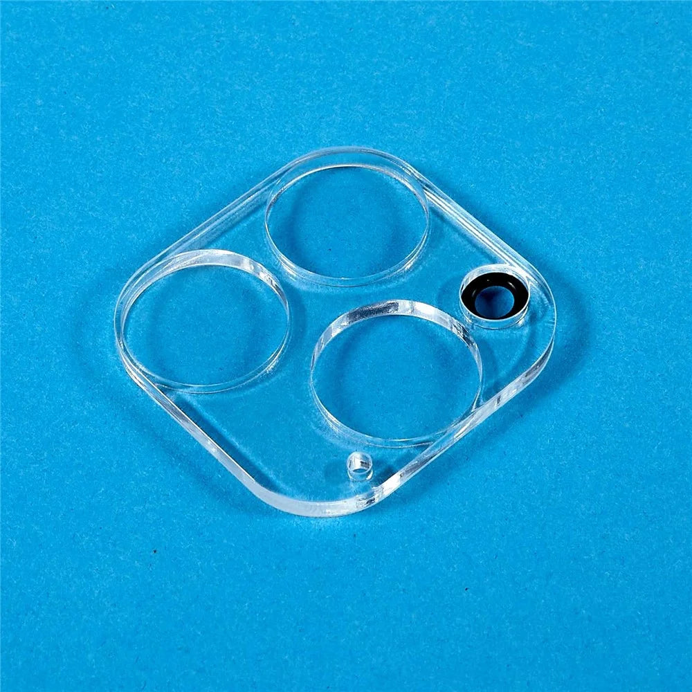 For iPhone 16 Pro / 16 Pro Max Camera Lens Protector Tempered Glass Lens Film 3D Arc Edge - 6