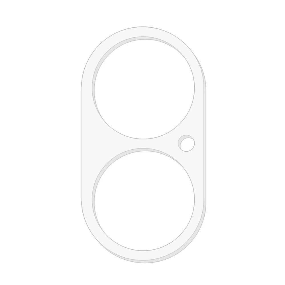 For iPhone 16 / 16 Plus Tempered Glass Camera Lens Protector 3D Arc Edge HD Clear - 2