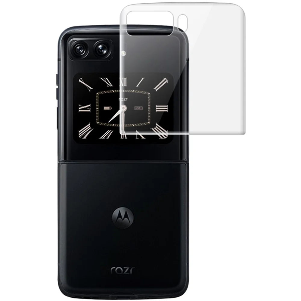 IMAK Hydrogel Film III For Motorola Razr 2022 5G 1 Set Phone Screen + Inside Screen Protector HD Clear Full Cover TPU Film - 5