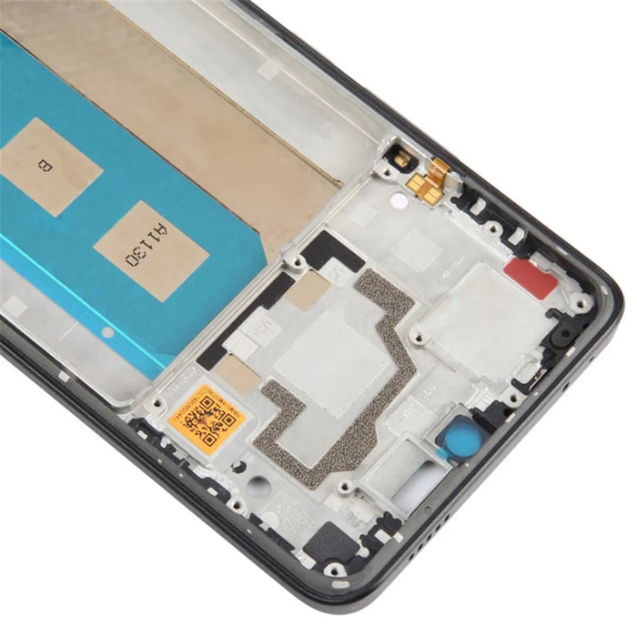 For Xiaomi Poco F5 Pro 5G Middle Plate Frame Repair Part (A-Side) (Without Logo) - Black - 5