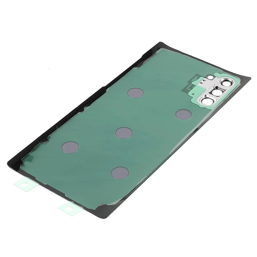 For Samsung Galaxy Note 10 4G N970 / Note 10 5G N971 Battery Housing with Adhesive Sticker+Camera Lens Cover - White - 6
