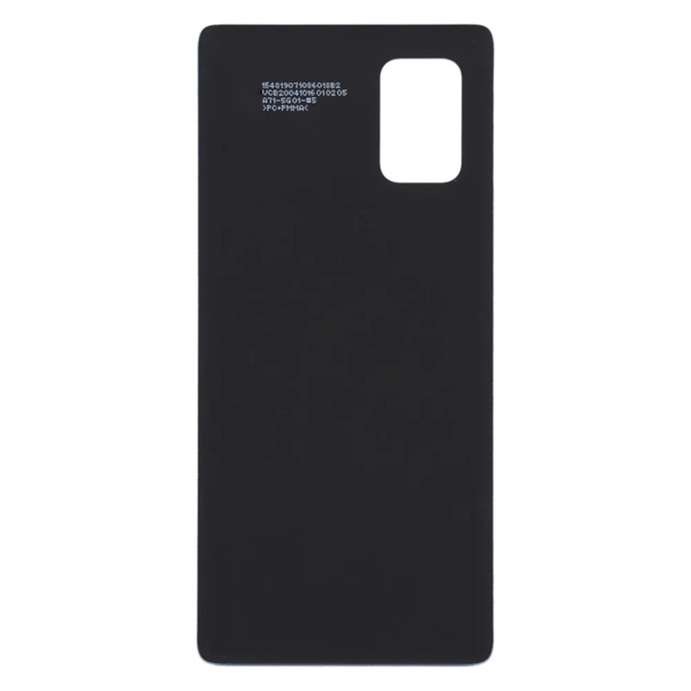 For Samsung Galaxy A71 5G SM-A716 Back Battery Housing Cover Replacement Part (Without Logo) - Black - 3