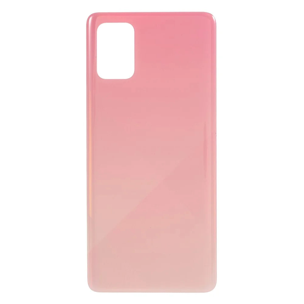 For Samsung Galaxy A71 4G SM-A715 Back Battery Housing Cover Replacement Part (Without Logo) - Pink - 3
