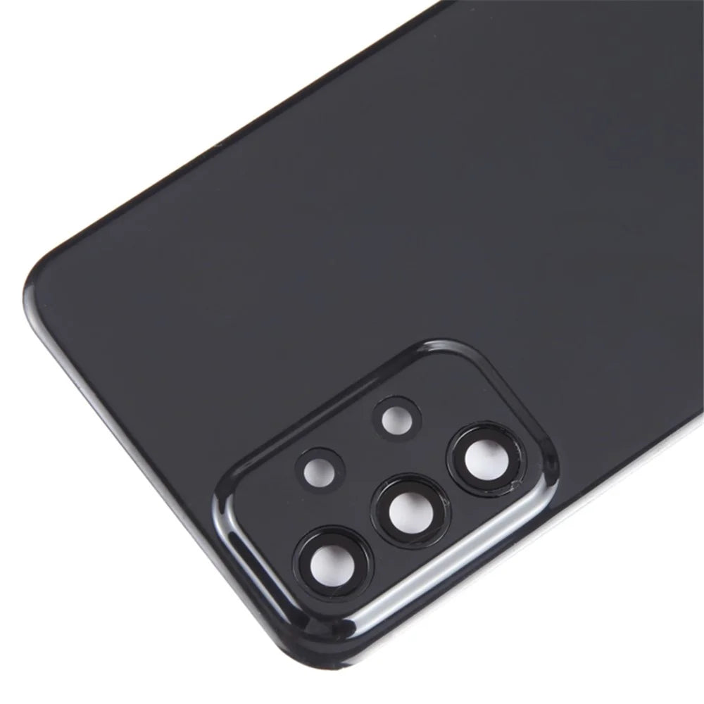 For Samsung Galaxy A23 4G A235 Battery Housing with Adhesive Sticker+Camera Lens Cover - Black - 5