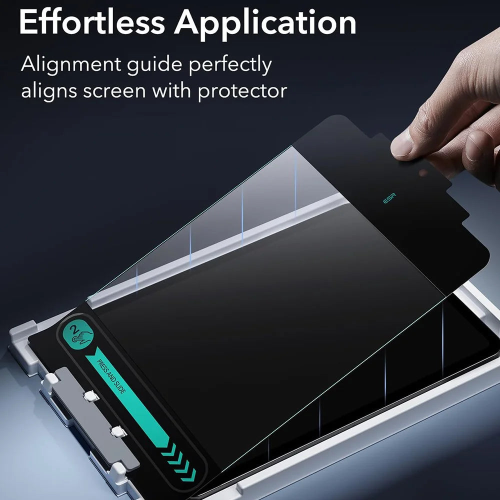 ESR 2Pcs for iPad Pro 12.9 (2018) / (2020) / (2021) / (2022) Armorite Screen Protector with Alignment Tray HD Tempered Glass - 5
