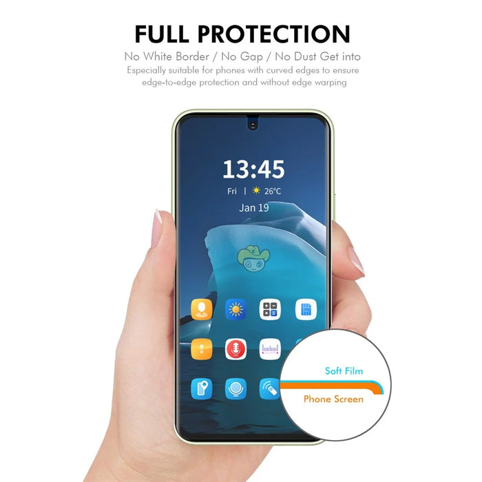 ENKAY HAT PRINCE 5Pcs For OnePlus Ace 3V 5G Hydrogel Screen Protector TPE+PET+TPU Protective Film - 4
