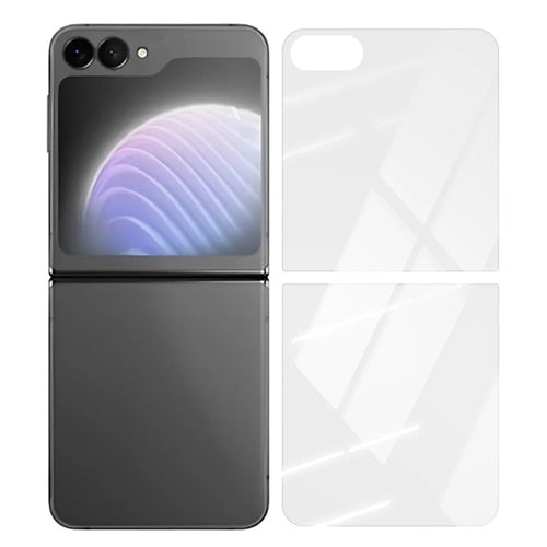 RURIHAI For Samsung Galaxy Z Flip7 FE 5G / Z Flip6 5G Screen Protector 0.26mm 2.5D High Aluminium-Silicon Glass Film - 1