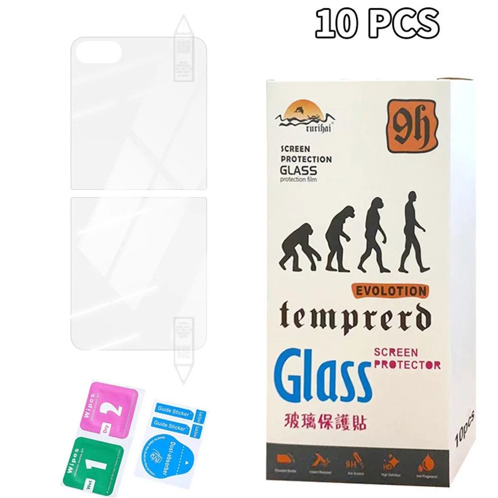 RURIHAI 10Pcs For Samsung Galaxy Z Flip7 FE 5G / Z Flip6 5G Screen Protector High Aluminium-Silicon Glass Film - 7