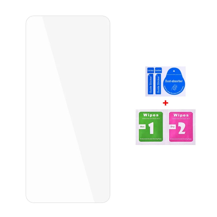 100Pcs for TECNO Spark Go 2024 4G  /  Spark 20  /  Spark 20C Tempered Glass Phone Screen Protector HD Clear (No Package, with Wipes Set, Dust-absorber, Guide Sticker) - 2