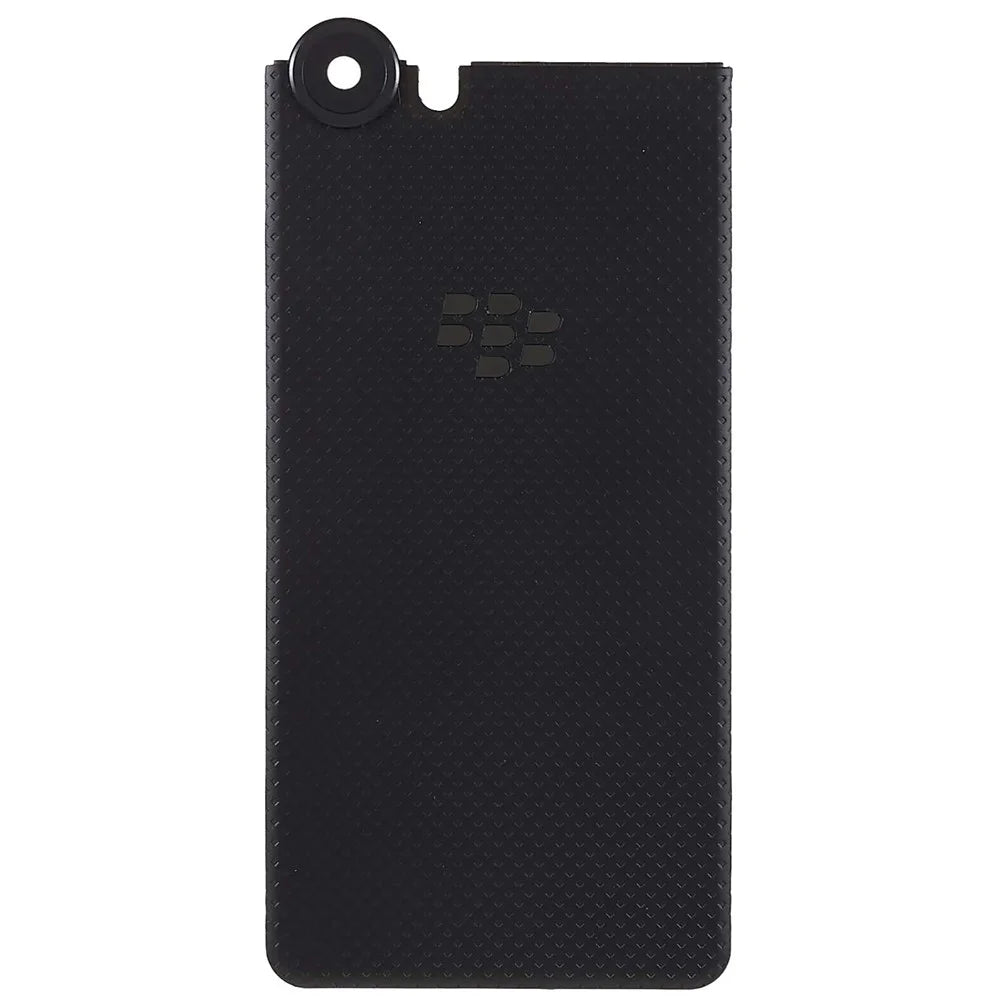 For BlackBerry Keyone OEM Battery Housing Cover Repair Part + Camera Lens Cover - Black - 2
