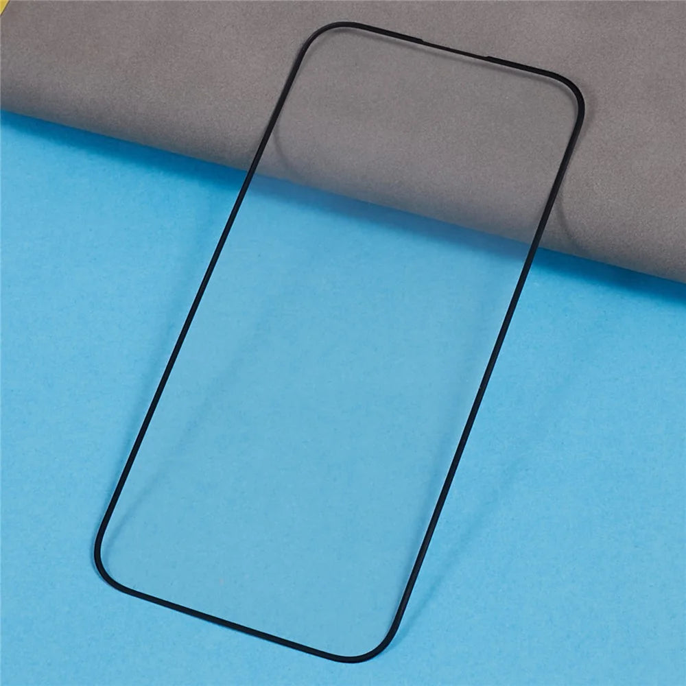 For iPhone 16 Pro Screen Protector Silk Printing High Aluminum-silicon Glass Film - 4