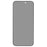 For iPhone 16 Plus / 15 Plus 180-Degree Anti-Spy Screen Protector Matte Silk-Printing Tempered Glass Film - 2