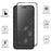For iPhone 16 Plus AGC Tempered Glass with Black Edge Full Glue Full Coverage Screen Protector - 2