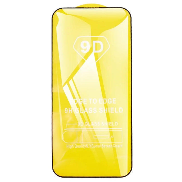 For iPhone 16 Tempered Glass Screen Protector 9D Side Glue Full Screen Film - 1