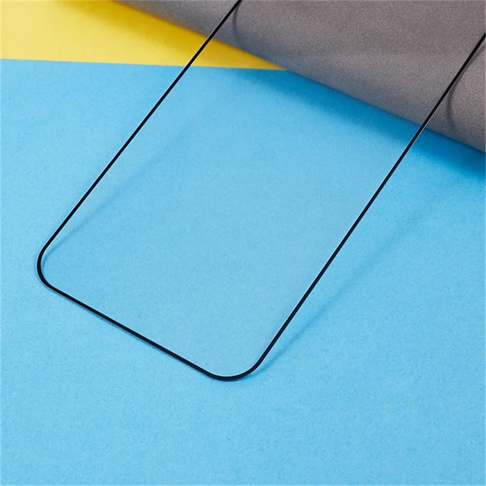 For iPhone 16 Tempered Glass Screen Protector 9D Side Glue Full Screen Film - 6