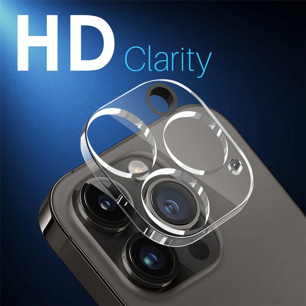 NORTHJO For iPhone 14 Pro / 14 Pro Max Camera Lens Protector Tempered Glass HD Clear 3D Full Coverage - 3