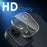 NORTHJO For iPhone 14 / 14 Plus Black Circles Camera Lens Protector Tempered Glass HD Clear 3D Full Coverage - 3