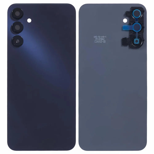 For Samsung Galaxy A15 4G A155 Battery Housing with Camera Lens Cover - Black - 1