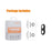 ENKAY HAT PRINCE For iPhone 16 / 16 Plus Camera Lens Protector Aluminum Alloy + Tempered Glass - Silver - 2
