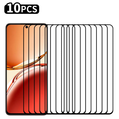 RURIHAI 10Pcs For Oppo A3 5G / Reno12 F 5G Full Screen Protector Secondary Hardening - 1