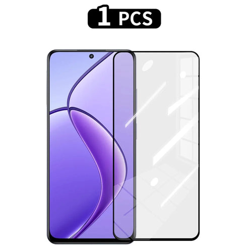 RURIHAI For Realme 12 4G / 12+ 5G Secondary Hardening High Aluminum-Silicon Glass HD Clear Film - 1