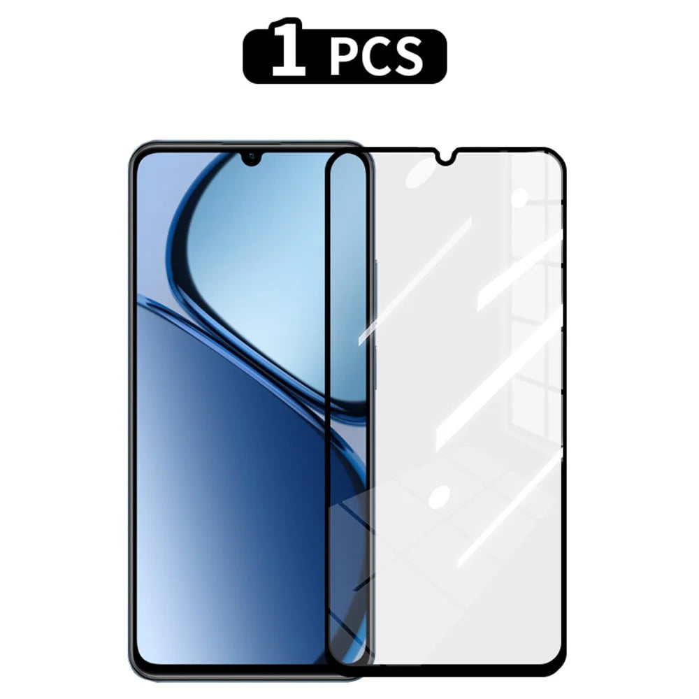 RURIHAI For Realme Note 60x 4G / C63 4G / C61 4G Full Screen Protector Full Glue Secondary Hardening - 1