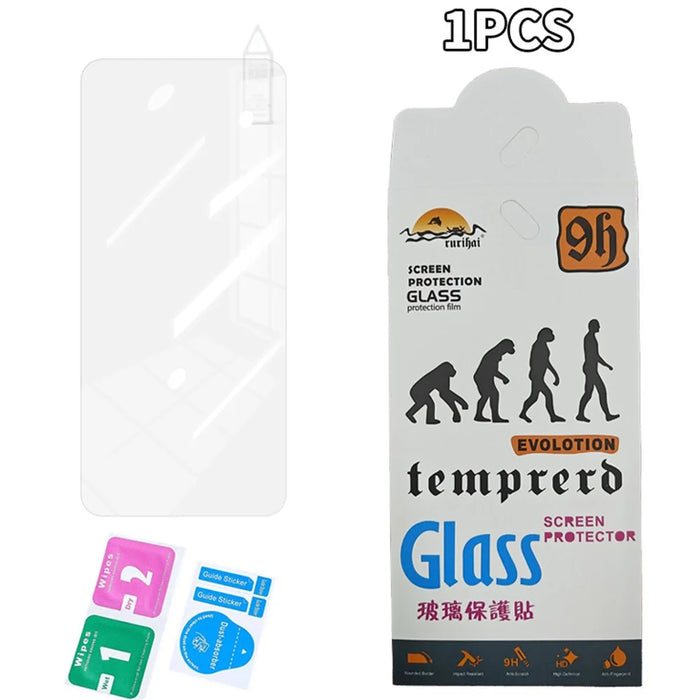 RURIHAI For Realme 12 4G / 12+ 5G Anti-Explosion Screen Protector 0.26mm Ultra Clear - 6
